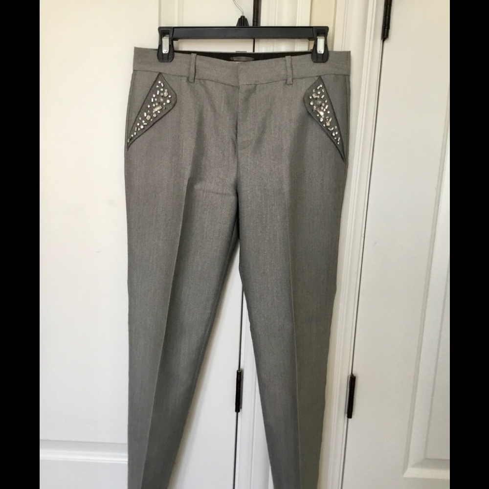 Ports 1961 pants with embellished pockets Size 4